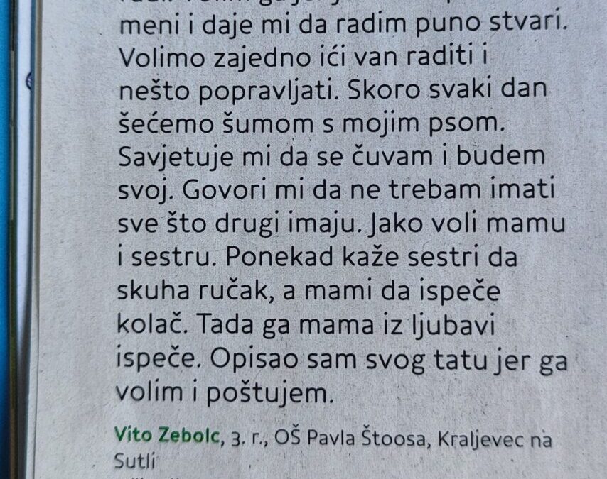 Naš Vito u novom broju “Smiba”