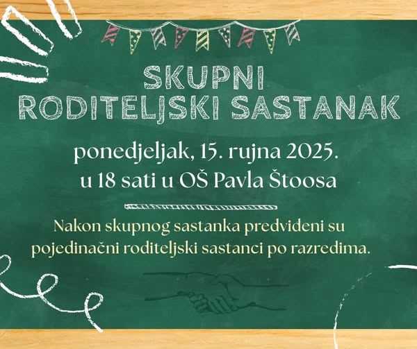 Poziv roditeljima